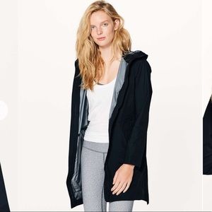 Lululemon athletica rain haven jacket black